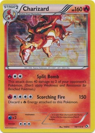 Charizard - 19/113 - Holo Rare available at 401 Games Canada