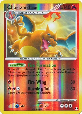 401 Games Canada - Charizard - 1/99 - Holo Rare - Reverse Holo 401 Games Canada - Charizard - 1/99 - Holo Rare - Reverse Holo