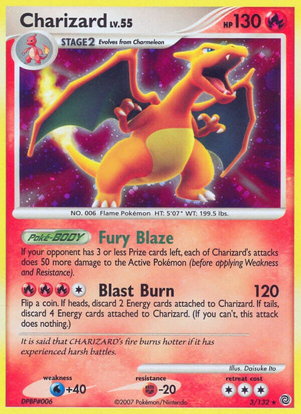 401 Games Canada - Charizard - 3/132 - Holo Rare