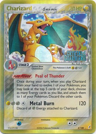 Charizard - 4/100 - Holo Rare - Reverse Holo available at 401 Games Canada