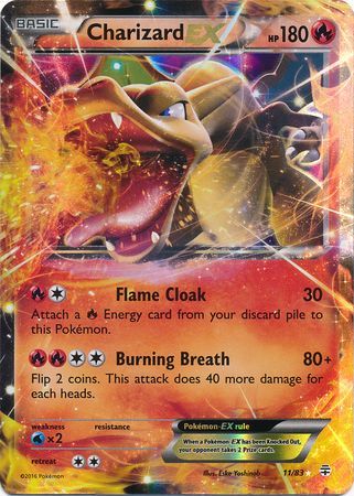 Charizard EX - 11/83 - Ultra Rare available at 401 Games Canada