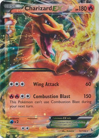 Charizard EX - 12/106 - Ultra Rare available at 401 Games Canada