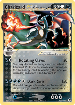 Charizard Gold Star - 100/101 - Ultra Rare available at 401 Games Canada