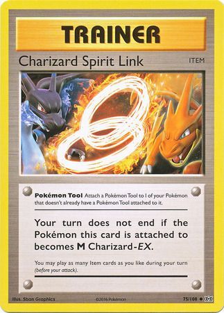 Charizard Spirit Link - 75/108 - Uncommon available at 401 Games Canada