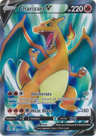 Charizard V - 153/172 - Full Art Ultra Rare available at 401 Games Canada