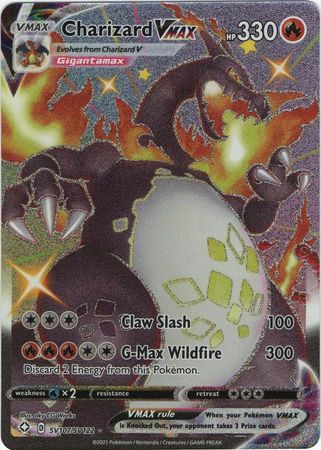 Charizard VMAX - SV107/SV122 - Shiny Rare available at 401 Games Canada