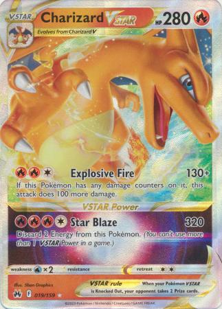 Charizard VSTAR - 019/159 - Ultra Rare available at 401 Games Canada