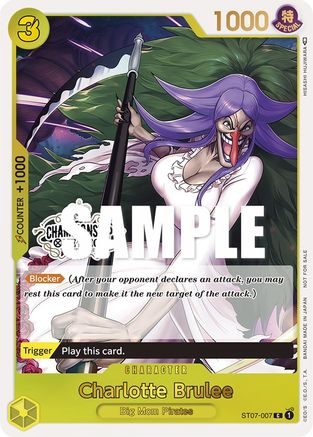 Charlotte Brulee (Store Championship Participation Pack) - ST07-007 - Promo available at 401 Games Canada