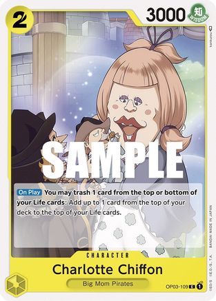 Charlotte Chiffon - OP03-109 - Common available at 401 Games Canada