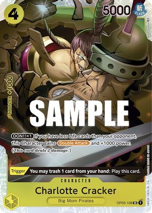 Charlotte Cracker - OP03-108 - Super Rare available at 401 Games Canada