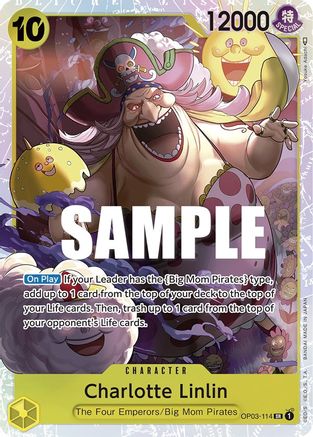 Charlotte Linlin - OP03-114 - Super Rare available at 401 Games Canada