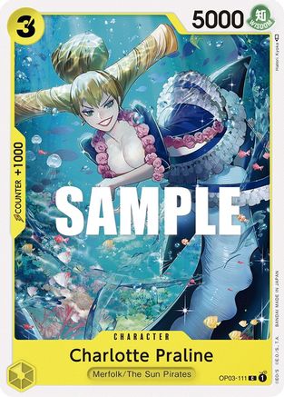 Charlotte Praline - OP03-111 - Common available at 401 Games Canada