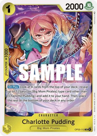 Charlotte Pudding - OP03-112 - Rare available at 401 Games Canada