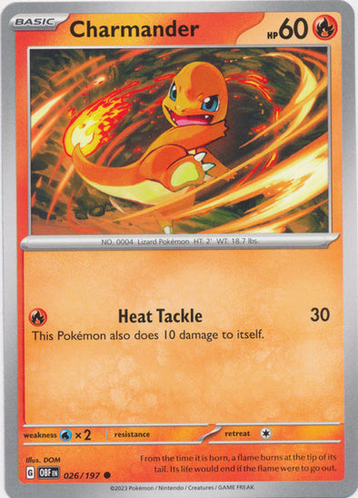 Charmander - 026/197 - Common available at 401 Games Canada