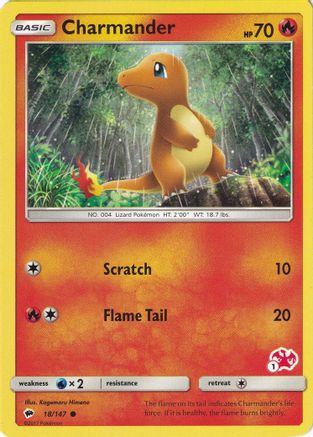 Charmander (#1 Charizard Stamped) - 018/147 - Promo available at 401 Games Canada