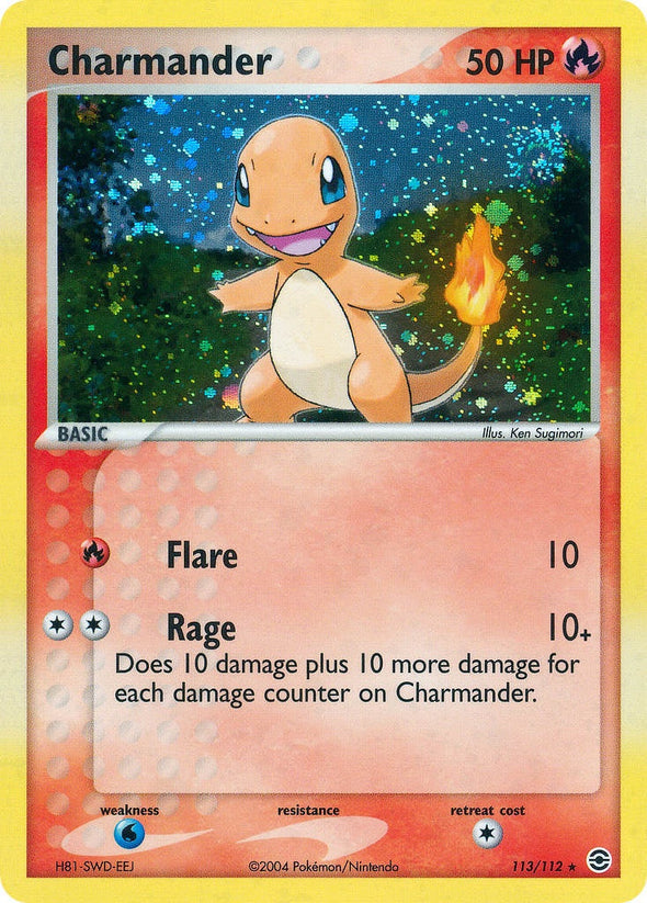 Charmander - 113/112 - Ultra Rare available at 401 Games Canada