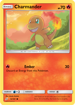 Charmander - 12/181 - Common available at 401 Games Canada