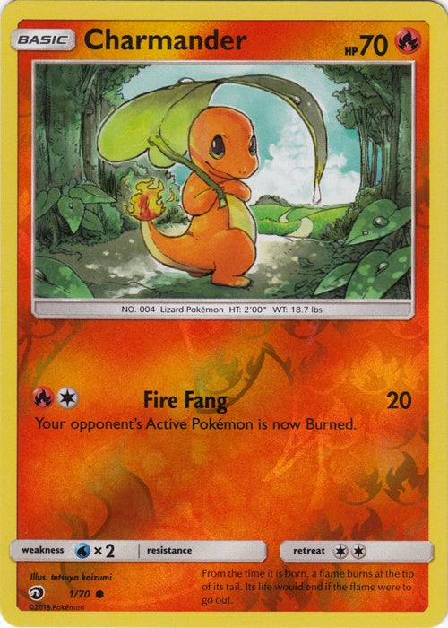 Charmander - 1/70 - Common - Reverse Holo available at 401 Games Canada