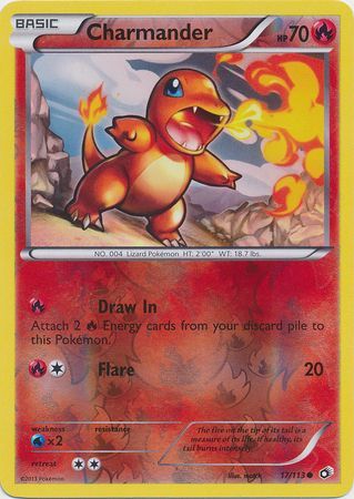 Charmander - 17/113 - Common - Reverse Holo available at 401 Games Canada