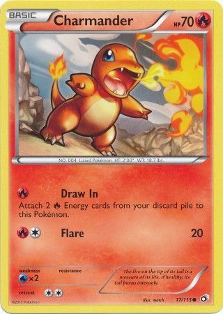 Charmander - 17/113 - Common available at 401 Games Canada