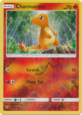 Charmander - 18/147 - Common - Reverse Holo available at 401 Games Canada