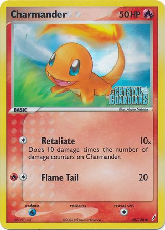 Charmander - 48/100 - Common - Reverse Holo available at 401 Games Canada