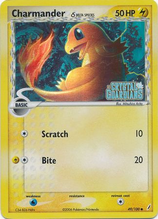 Charmander - 49/100 - Common - Reverse Holo available at 401 Games Canada