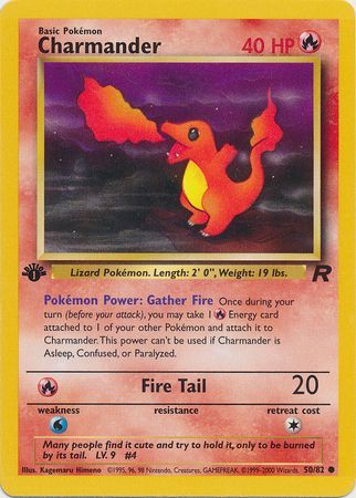 Charmander - 50/82 - Common - 1st Edition available at 401 Games Canada