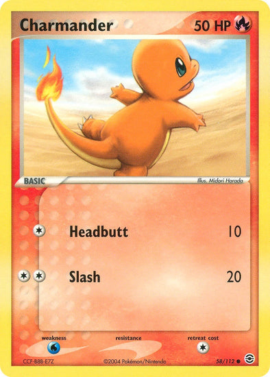 Charmander - 58/112 - Common available at 401 Games Canada