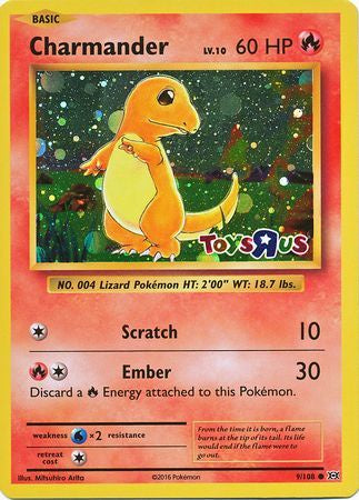 Charmander - 9/108 - Toys R Us Promo available at 401 Games Canada