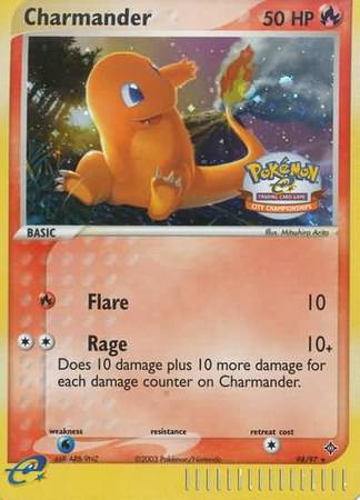 Charmander - 98/97 - Holo Promo (City Championships 2004) available at 401 Games Canada