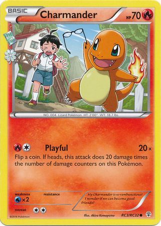 Charmander - RC3/RC32 - Common available at 401 Games Canada