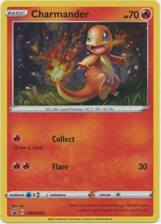 Charmander - SWSH092 - Holo Promo available at 401 Games Canada