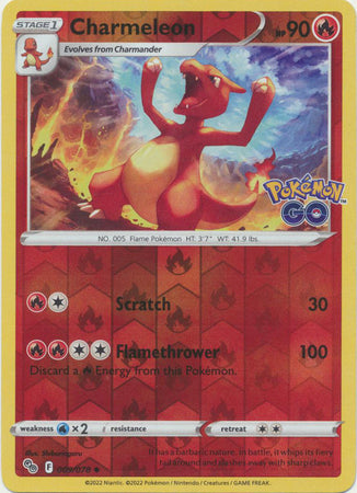 Charmeleon - 009/078 - Uncommon - Reverse Holo available at 401 Games Canada