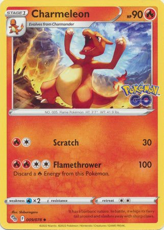 Charmeleon - 009/078 - Uncommon available at 401 Games Canada