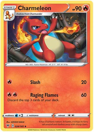 Charmeleon - 024/185 - Uncommon available at 401 Games Canada