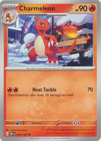 Charmeleon - 027/197 - Uncommon available at 401 Games Canada