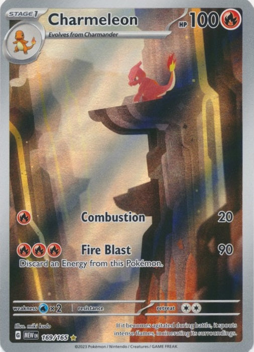 Charmeleon - 169/165 - Illustration Rare available at 401 Games Canada