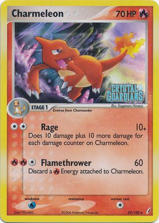 Charmeleon - 29/100 - Uncommon - Reverse Holo available at 401 Games Canada