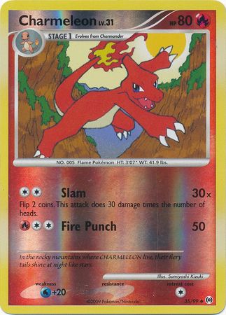 Charmeleon - 35/99 - Uncommon - Reverse Holo available at 401 Games Canada