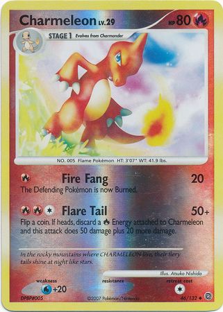 Charmeleon - 46/132 - Uncommon - Reverse Holo available at 401 Games Canada