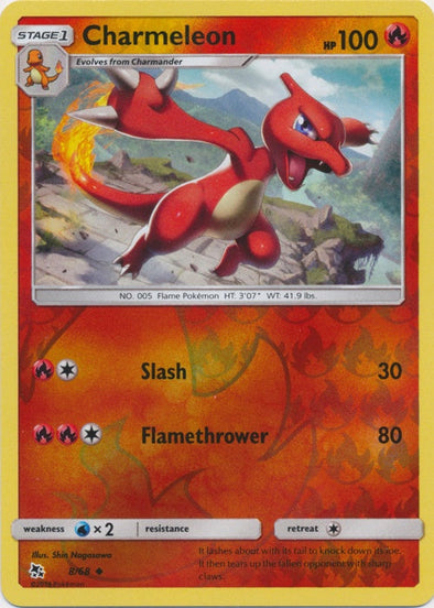 Charmeleon - 8/68 - Uncommon - Reverse Holo available at 401 Games Canada