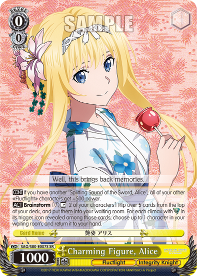 Charming Figure, Alice (SR) available at 401 Games Canada