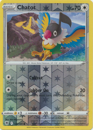 Chatot - 129/189 - Common - Reverse Holo available at 401 Games Canada