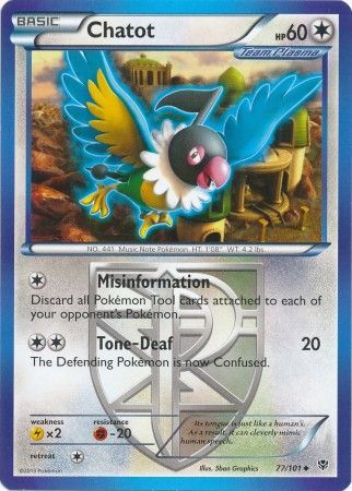 Chatot - 77/101 - Uncommon available at 401 Games Canada
