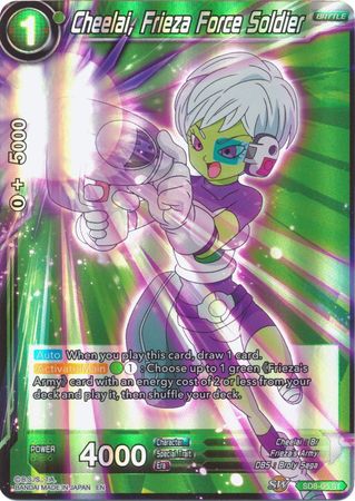 Cheelai, Frieza Force Soldier - SD8-05 - Starter Rare (Reprint) (Foil) available at 401 Games Canada