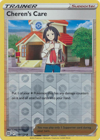 Cheren's Care - 134/172 - Uncommon - Reverse Holo available at 401 Games Canada