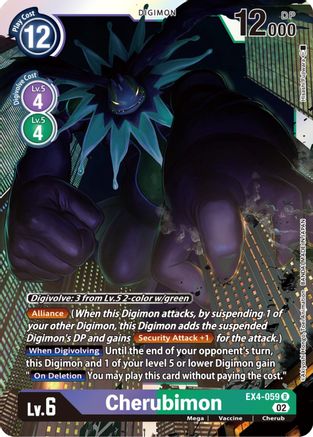 Cherubimon - EX4-059 - Rare available at 401 Games Canada