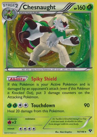 Chesnaught - 14/146 - Alternate Holo - Promo available at 401 Games Canada