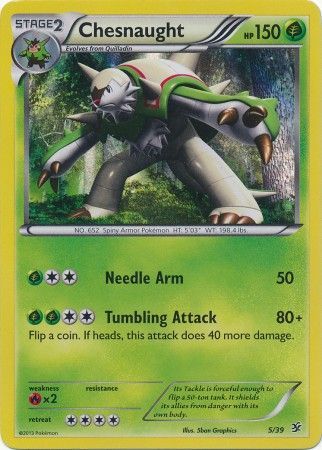 Chesnaught - 5/39 - Holo available at 401 Games Canada